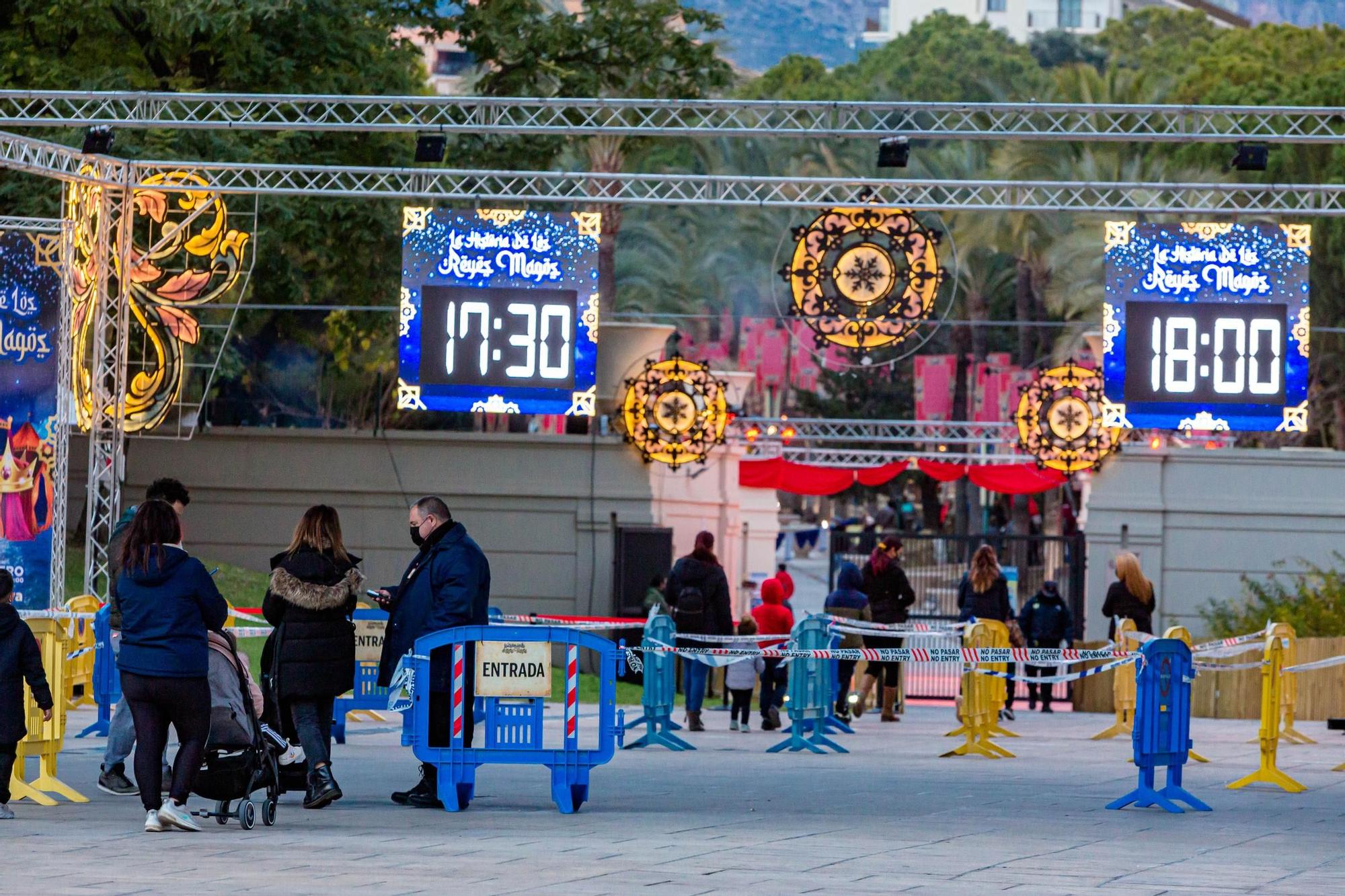 Así es el campamento de los Reyes Magos en Benidorm