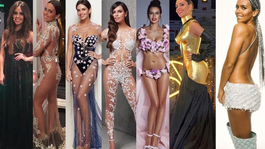 Todos los vestidos de Cristina Pedroche en las campanadas de Nochevieja