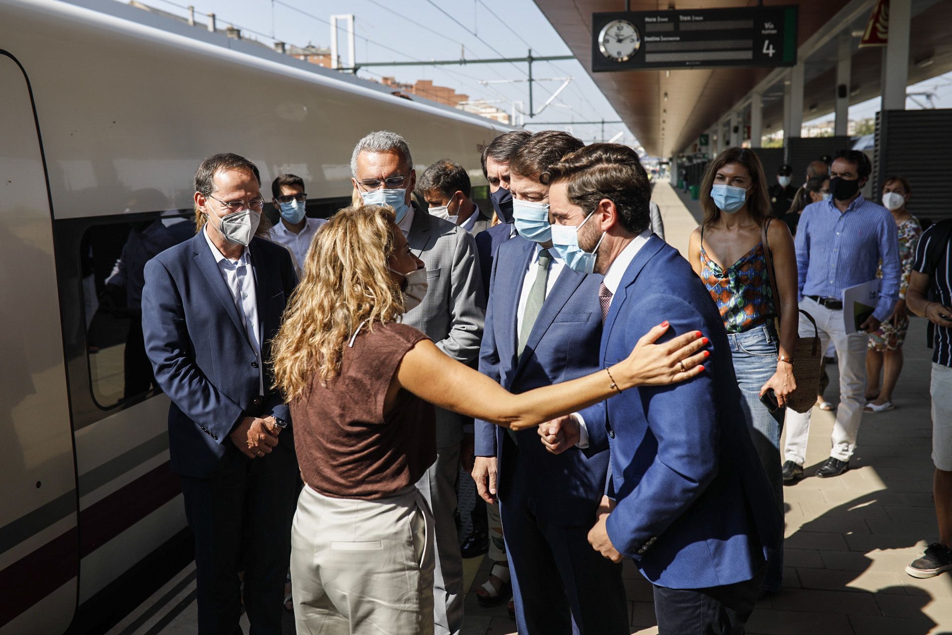 GALERÍA | Así ha sido en imágenes la inauguración de la estación del AVE en Otero de Sanabria