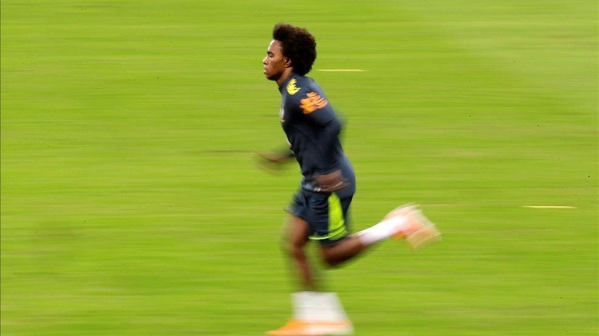 Willian elogió a Messi