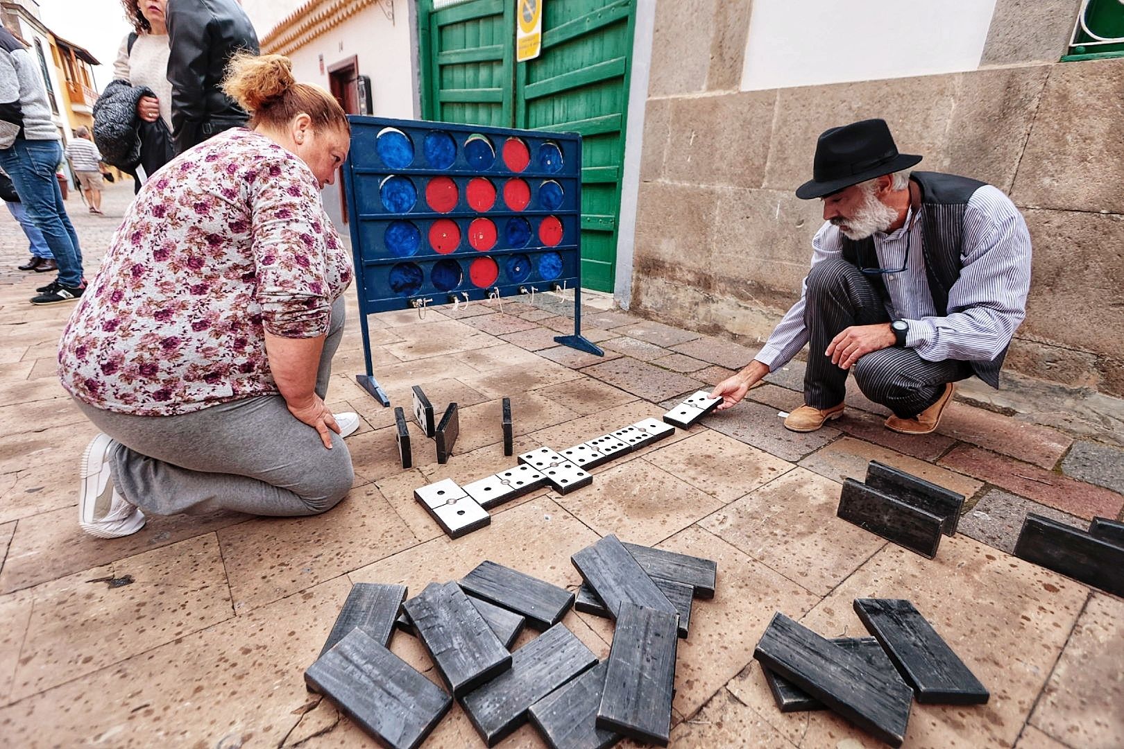 Granadilla recrea en sus calles una jornada de tradiciones