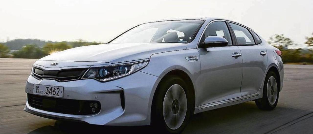 La gama del nuevo Kia Optima incluirá un híbrido y un híbrido enchufable.