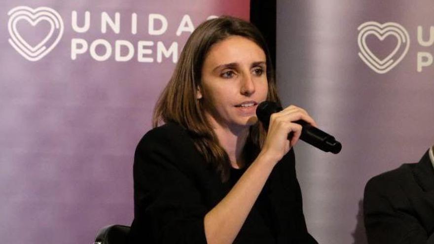 Lucía Muñoz, diputada nacional y responsable de las juventudes de Podemos.