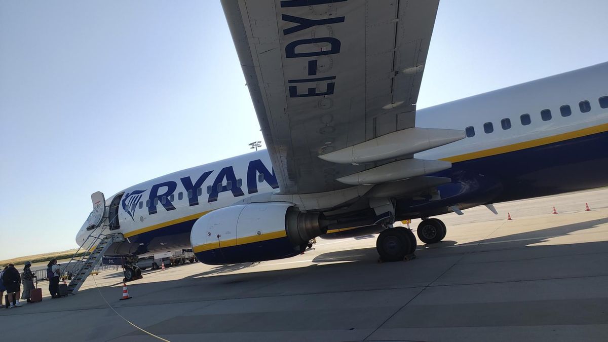 Die Durchsage des Kapitäts auf dem spontan abgesagten Mallorca-Flug.