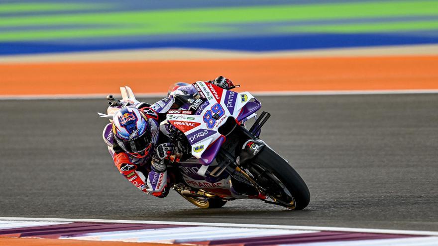 Jorge Martín, durante una carrera.