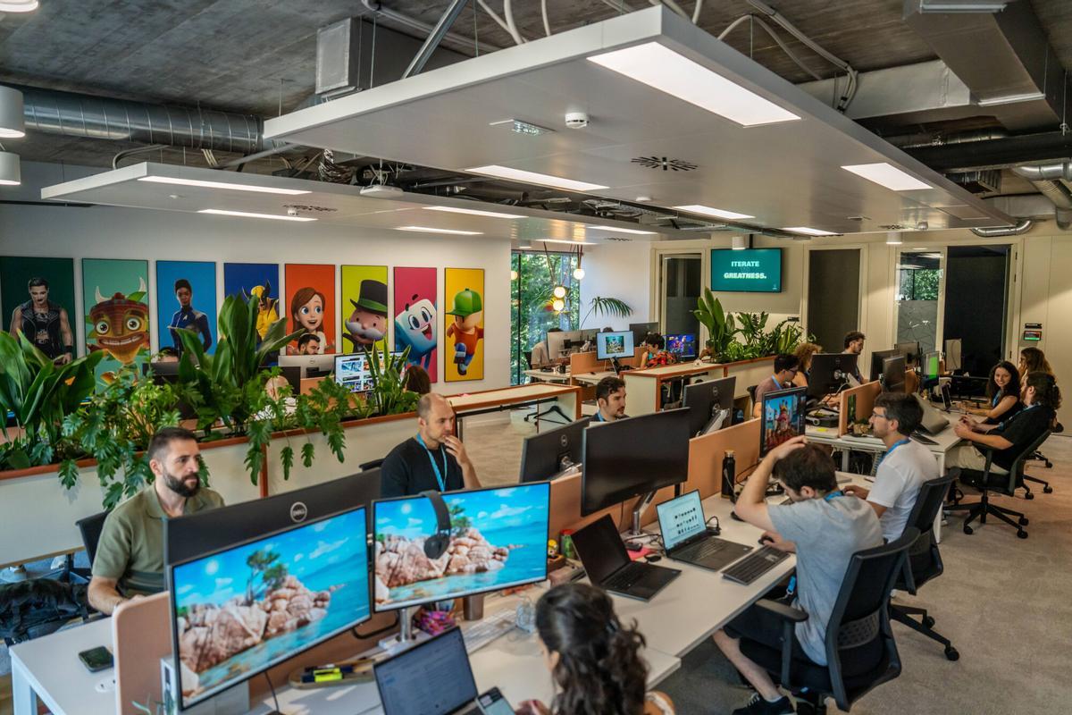 Las oficinas de Scopely, en Barcelona