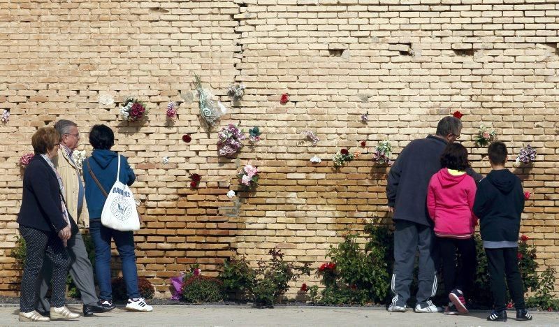 Día de Todos los Santos en el Cementerio de Zaragoza