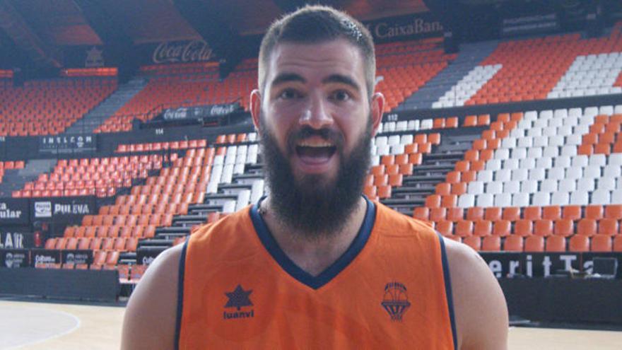 Bojan Dubljevic, este jueves en La Fonteta.