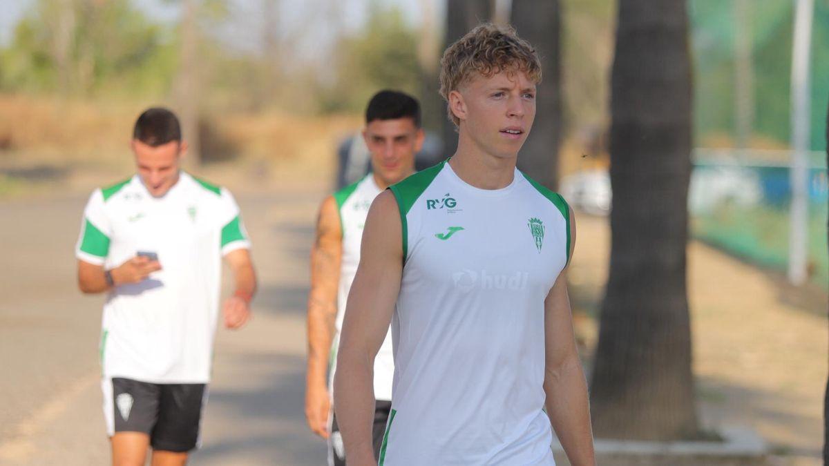 Georges Andrews, en un entrenamiento.