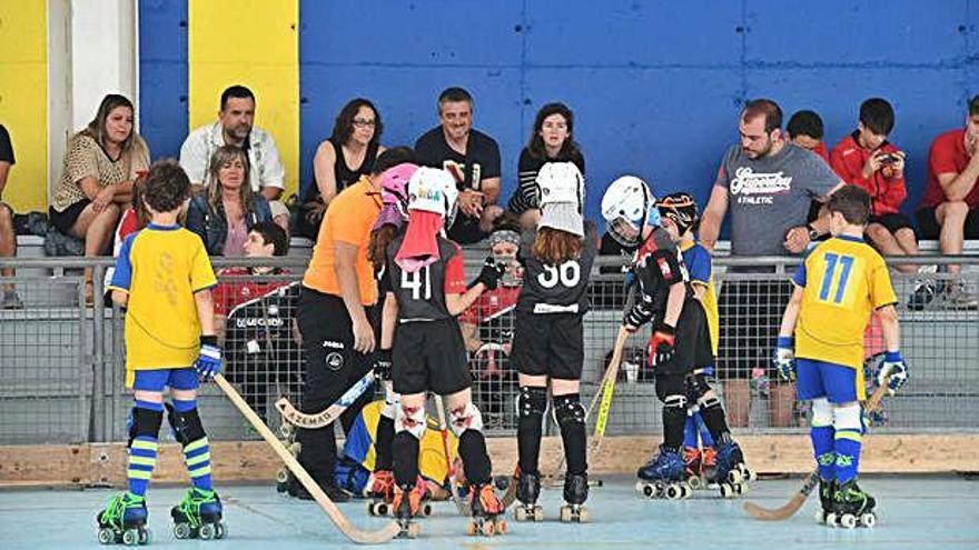 Partido de la jornada de ayer entre el Compañía de María y el Telecable Gijón.