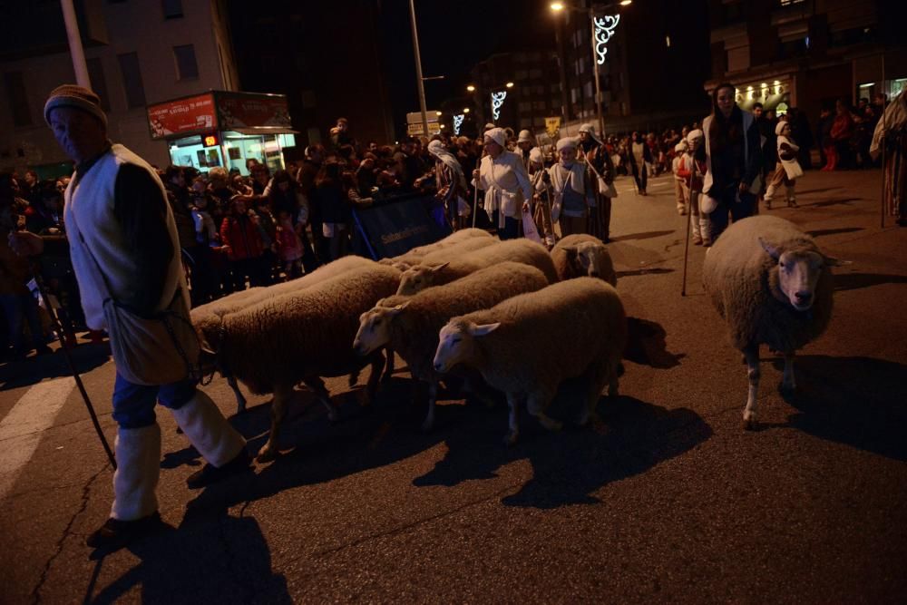 Cabalgata de Reyes en Mieres