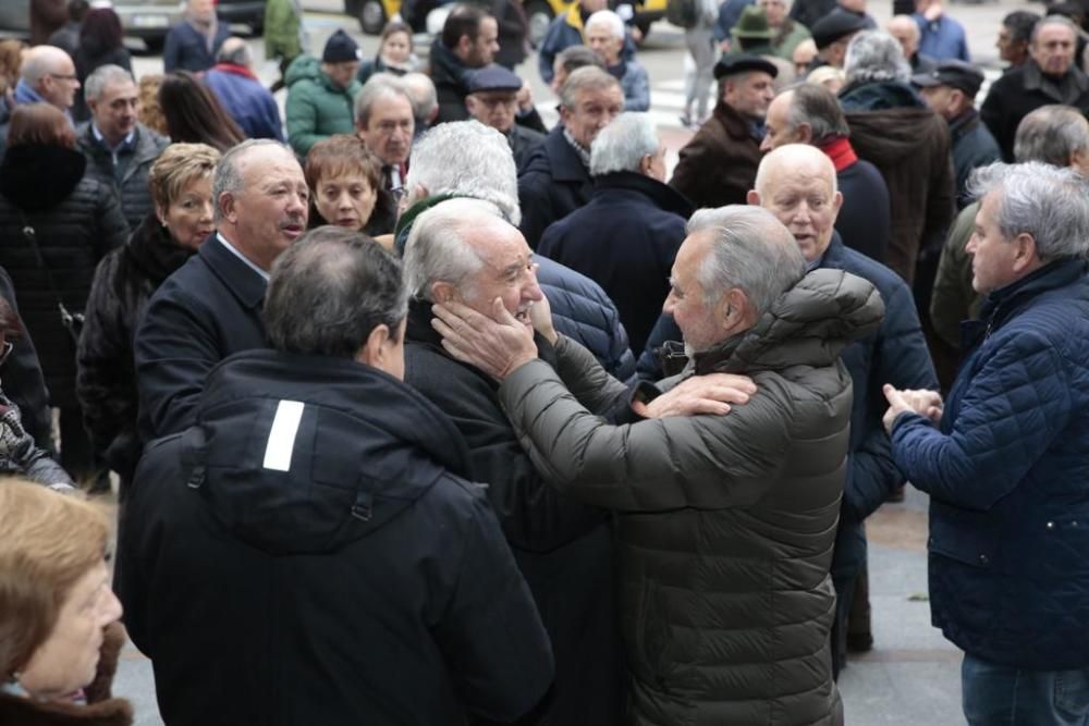 Funeral de Marcelo Conrado Antón en Oviedo