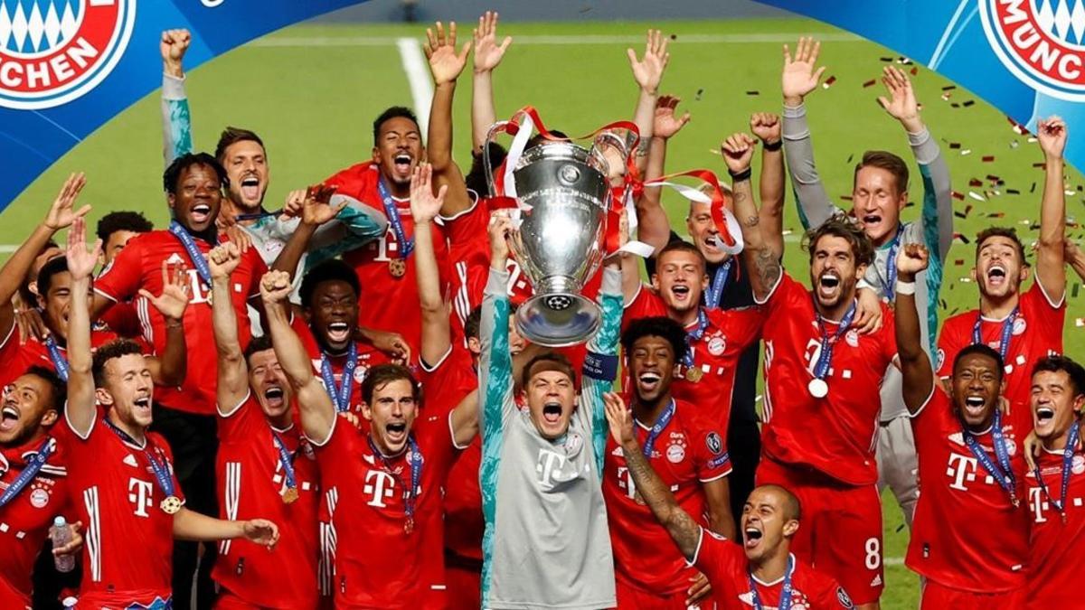 El Bayern de Munich, flamante campeón de la Champions 2020.