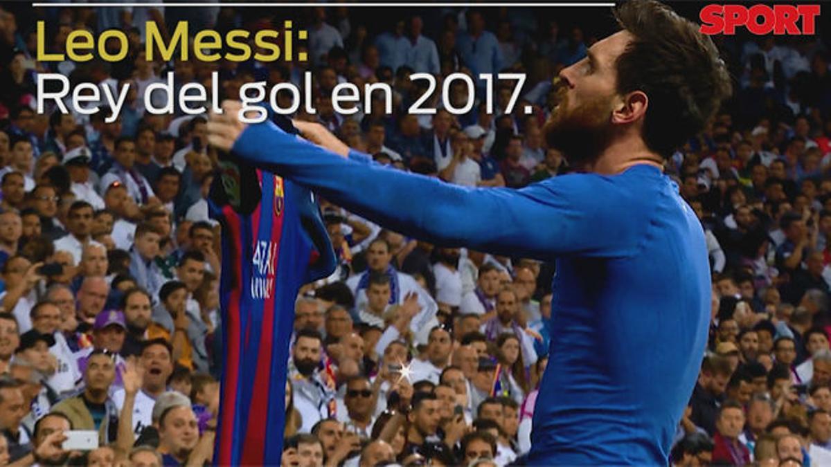 Messi es el máximo artillero mundial en lo que va de 2017