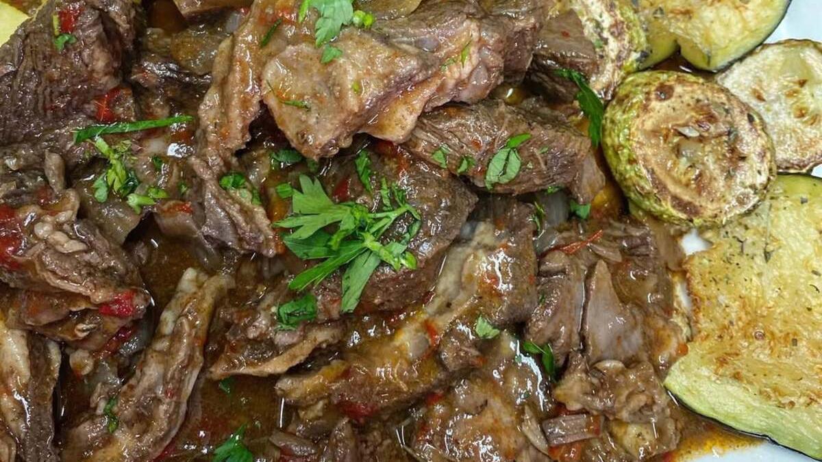 Plato típico de la cocina canaria