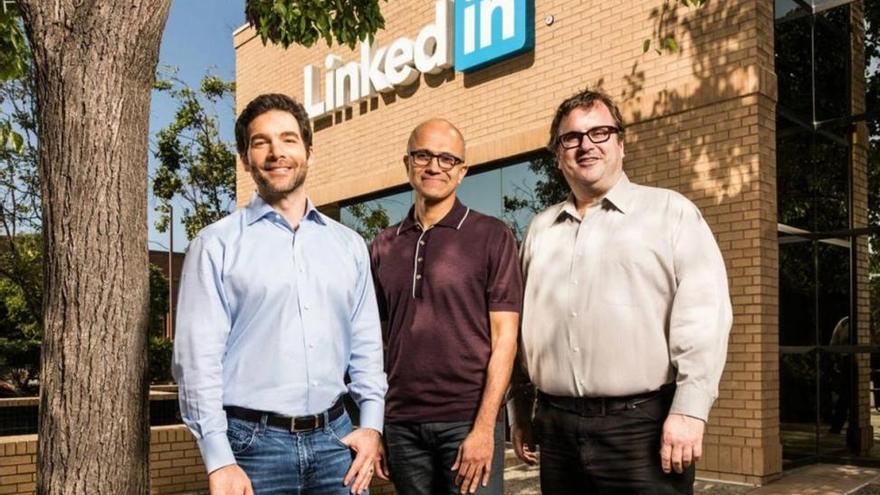 Microsoft compra Linkedin por 23.295 millones