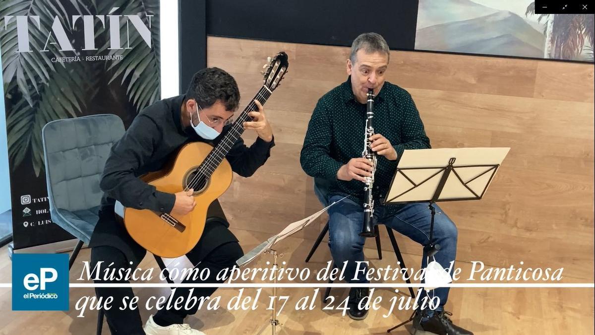 Música de aperitivo para el Festival de Panticosa