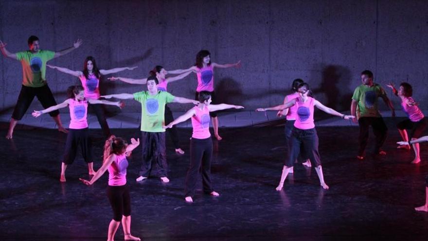 Una exhibición de baile en el Campus Viriato en una imagen de archivo.
