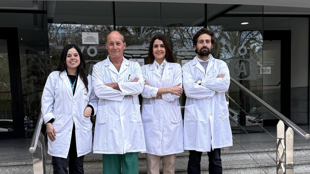 Los doctores Patro, Carbonell, Maia y Melián del IVO.
