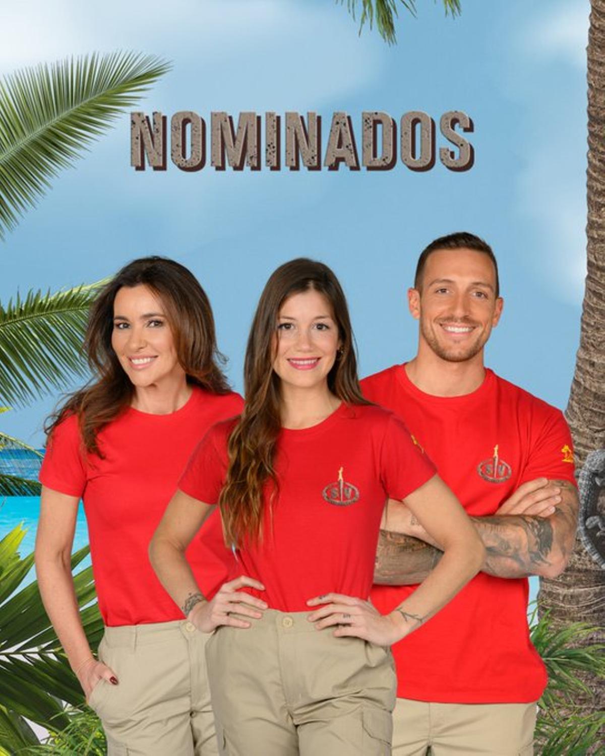 Los nominados de 'Supervivientes'.
