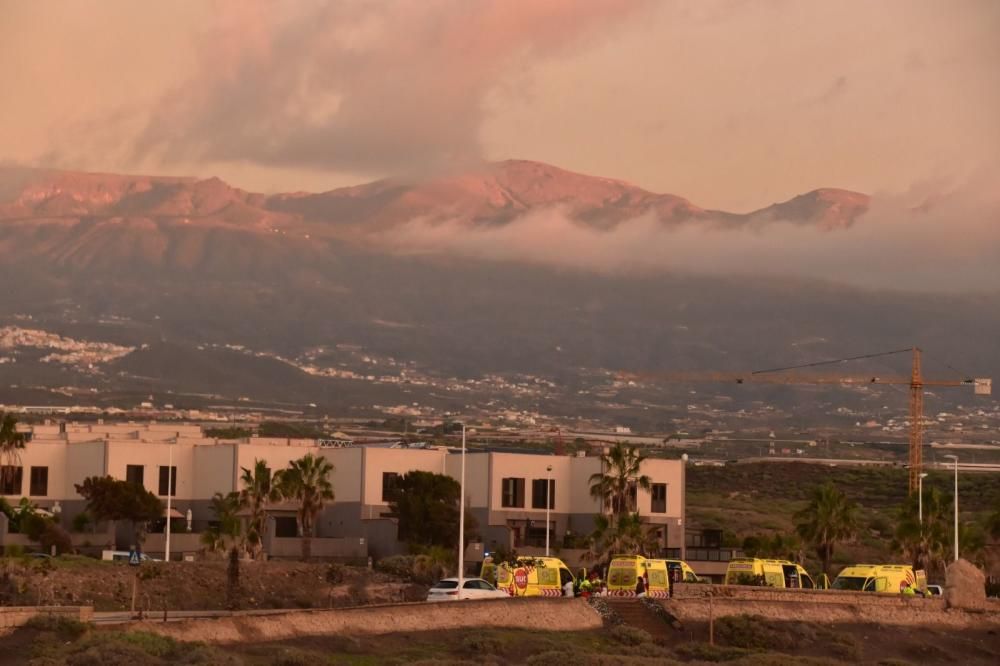 Cuatro fallecidos a bordo de un cayuco que llegó a una playa de Tenerife