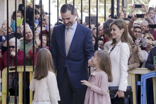 Royals bei der Ostermesse