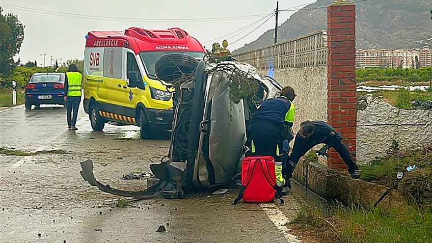 Excarcelada una conductora en un grave accidente en Cullera