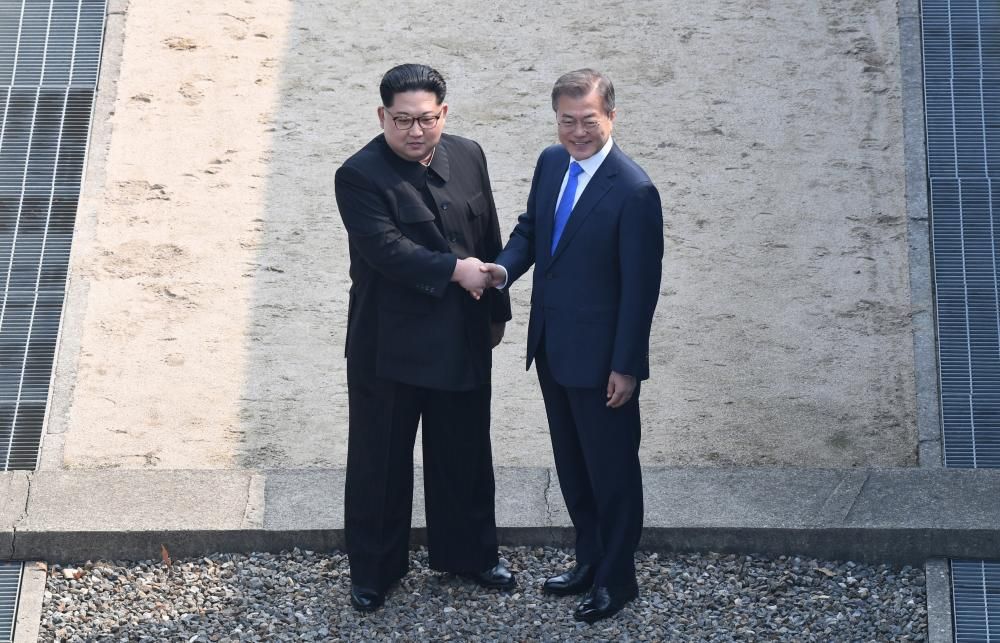 Encuentro entre Kim Jong-un y Moon Jae-in