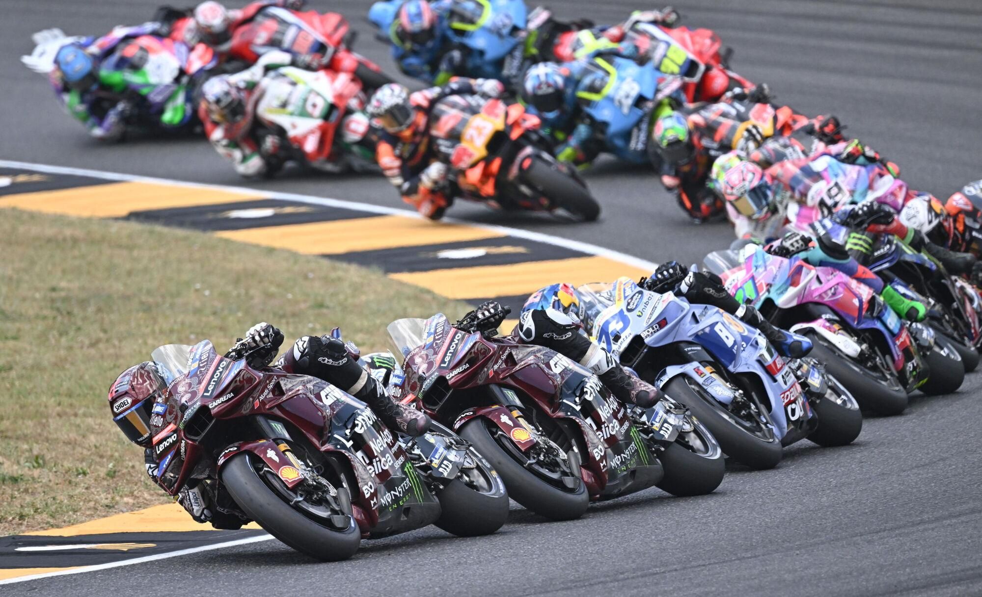 El Gran Premio de Italia de MotoGP, en imágenes.