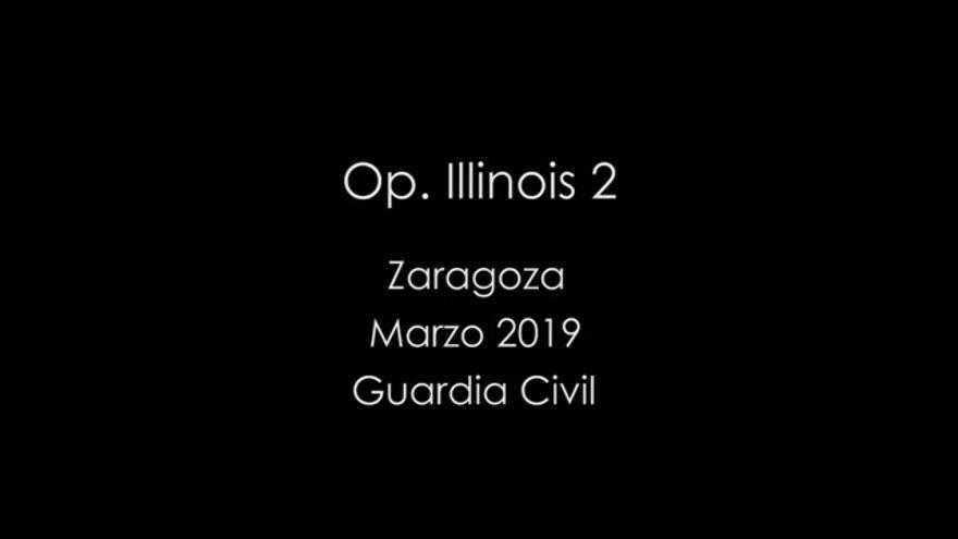 La operación Illinois de la Guardia Civil de Zaragoza