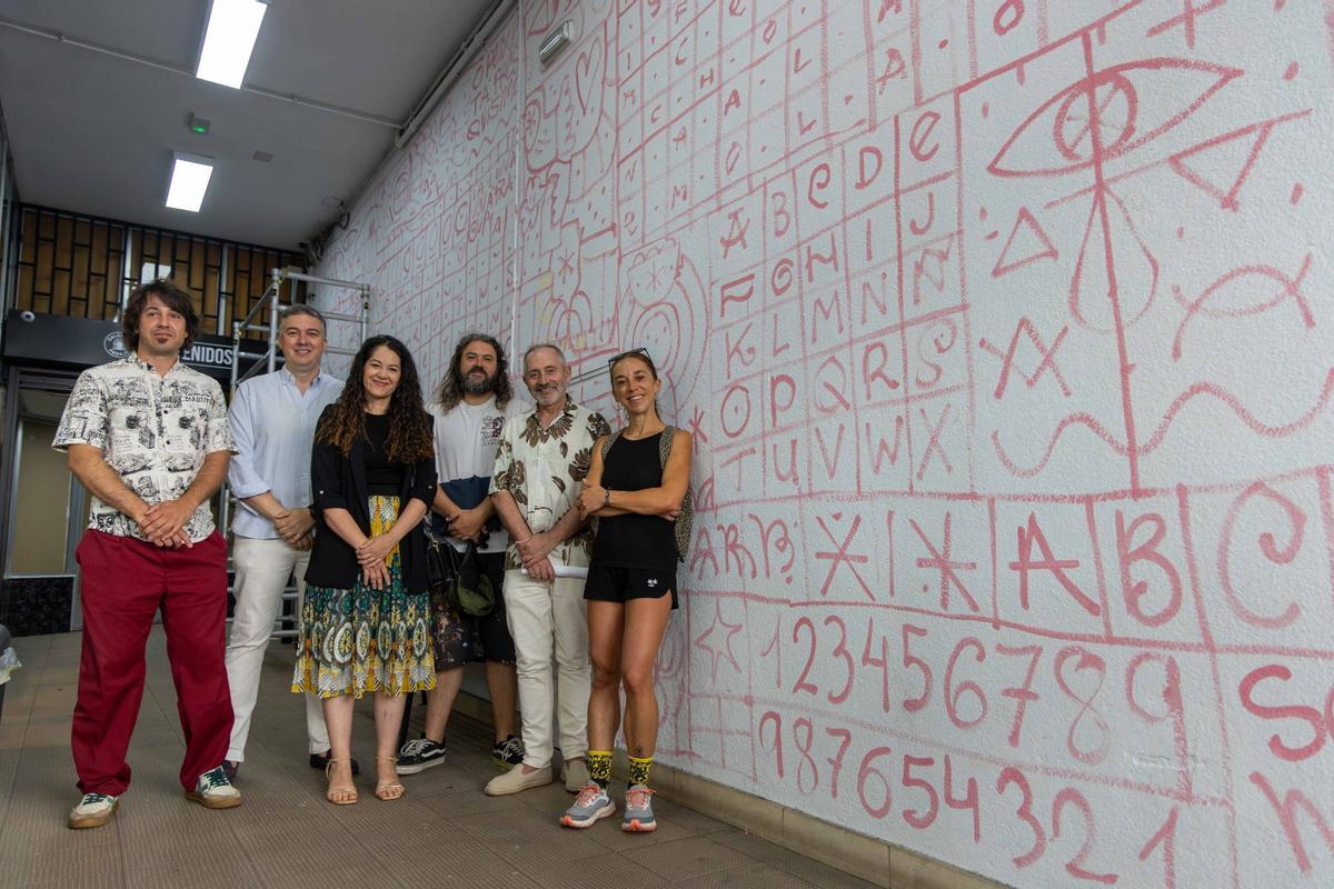 Unha galería de arte urbana no corazón do Ensanche