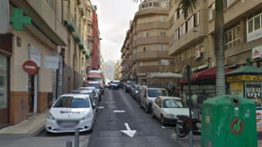 Calle de La Rosa, en Santa Cruz de Tenerife.