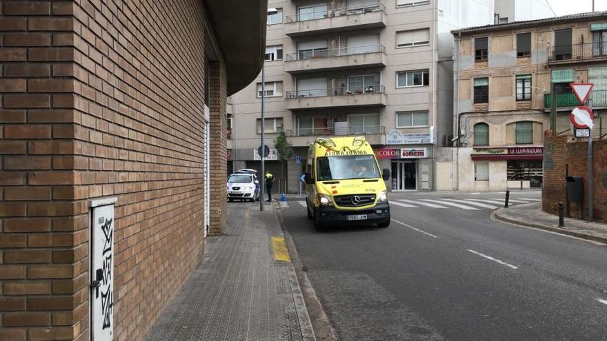 Una dona resulta ferida en ser atropellada a Manresa