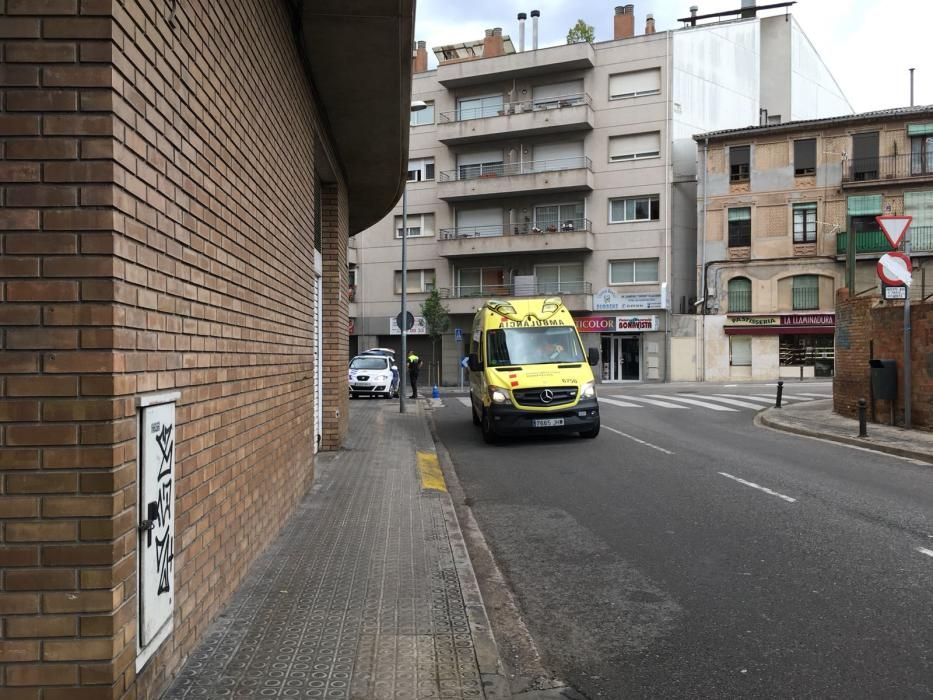 Atropellament al carrer de Sant Antoni Maria Claret