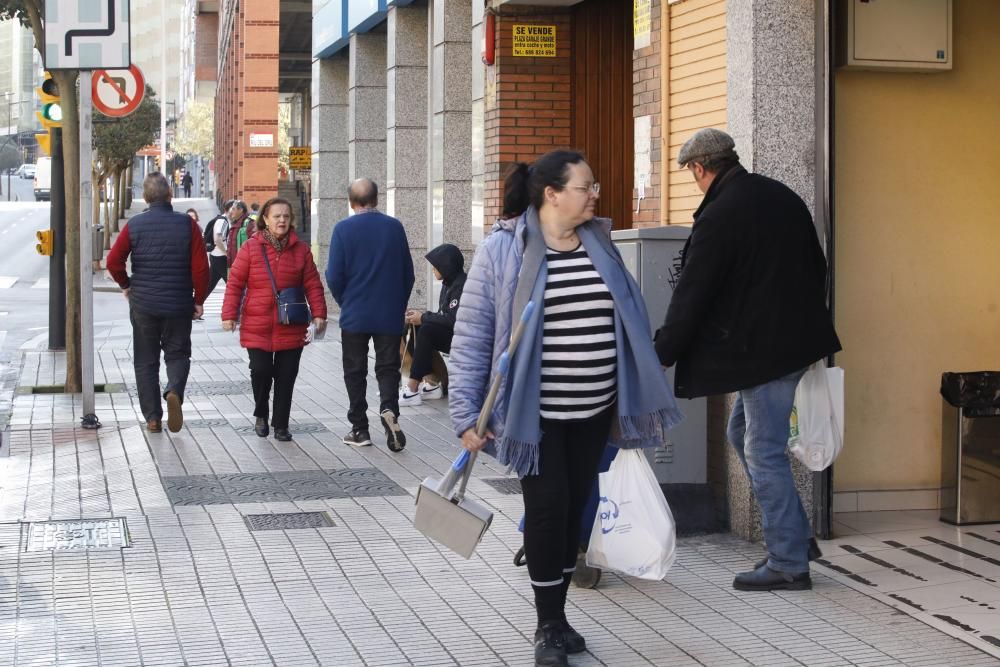 Así viven los asturianos el primer día de alarma