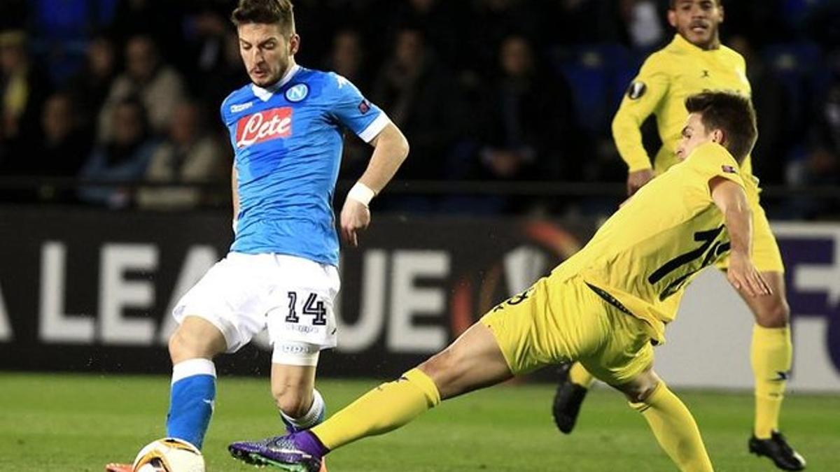 Denis Suárez estuvo estelar frente al Nápoles