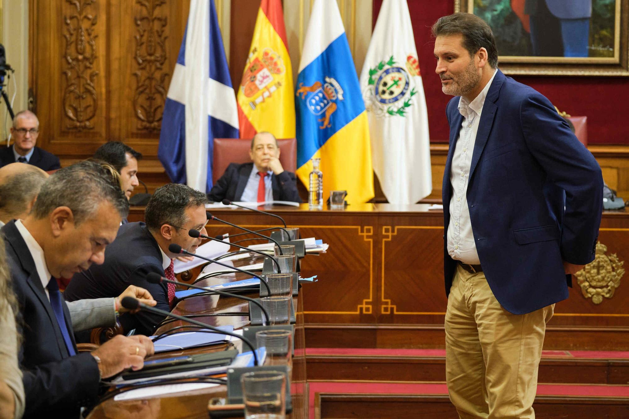 Pleno presupuestos en el Ayuntamiento de Santa Cruz de Tenerife