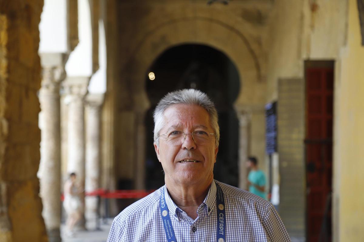 Luis Álvarez, durante la entrevista.