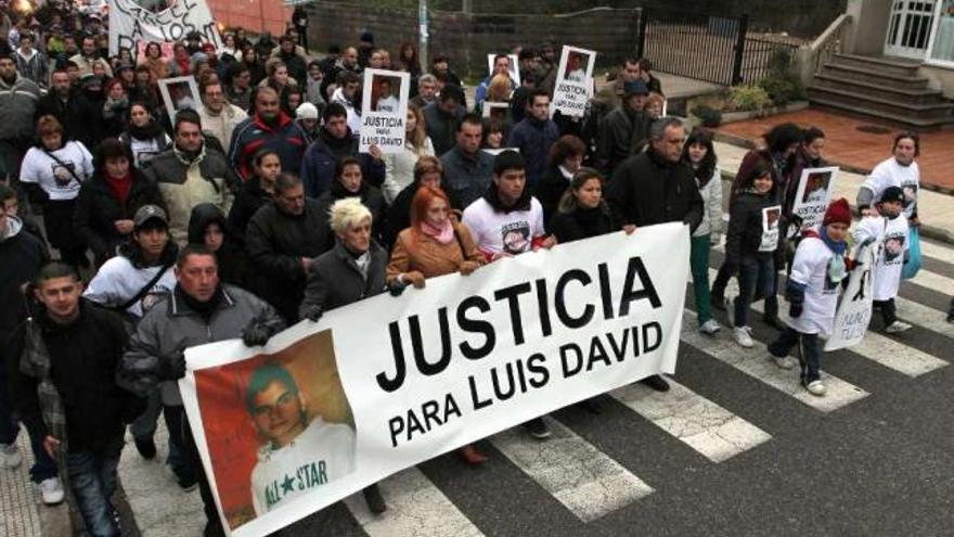 Marcha silenciosa en Redondela para pedir justicia por el menor atropellado