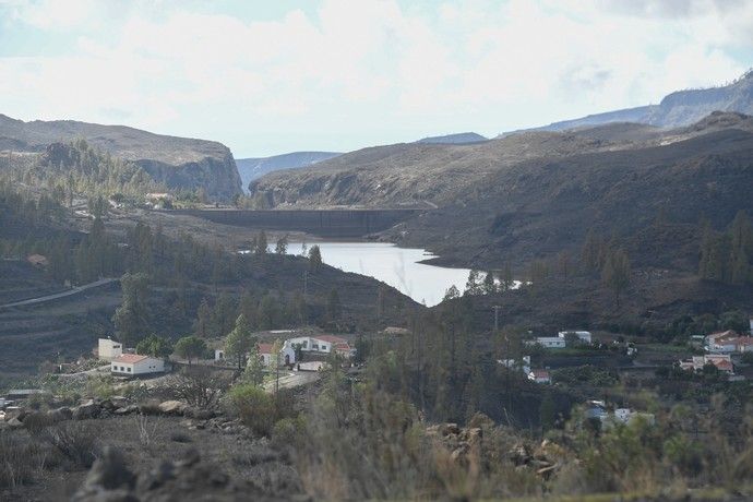 Recorrido por la cumbre y las presas de Gran Canaria tras las últimas lluvias