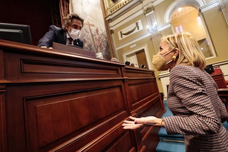 Pleno del Parlamento de Canarias, 21/12/2021