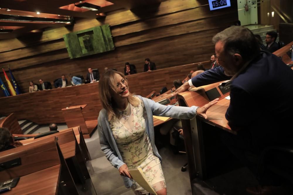 Segunda sesión del pleno de investidura en la Junta.