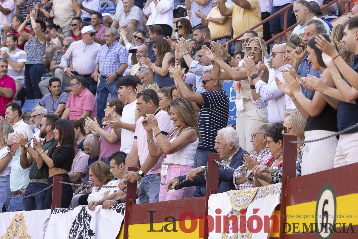 Corrida de toros en Abarán (El Fandi, Emilio de Justo, El Payo)