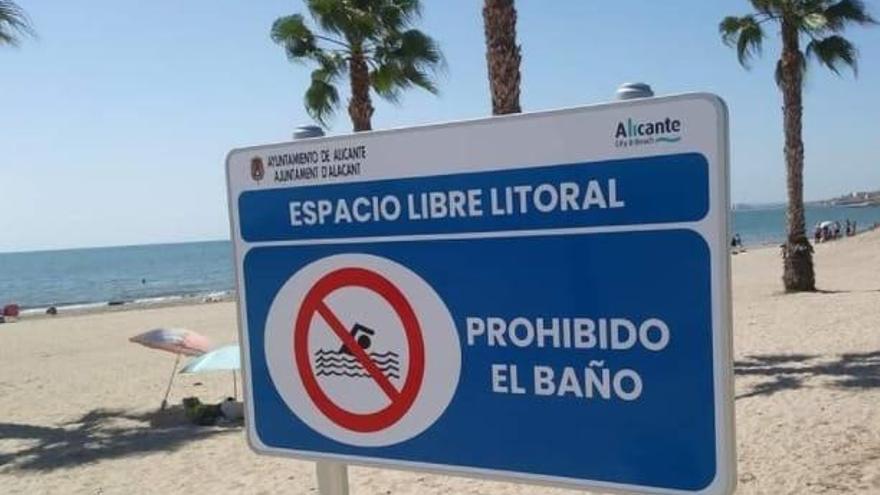 El bipartito cierra al baño la playa de San Gabriel por una demanda judicial