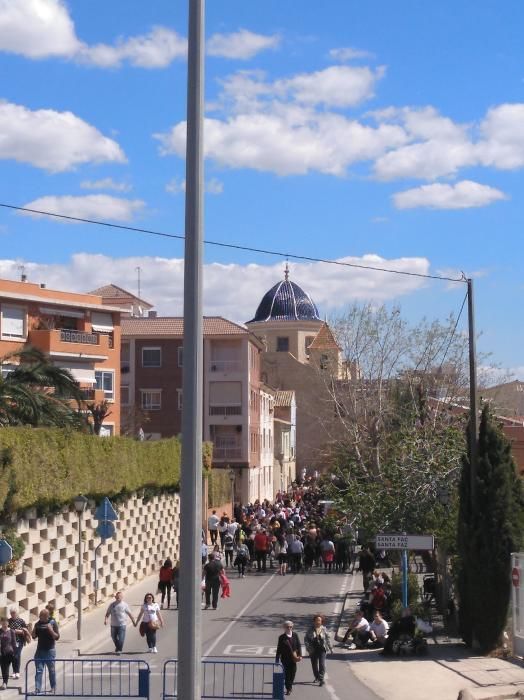 Miles de personas en el domingo de Santa Faz