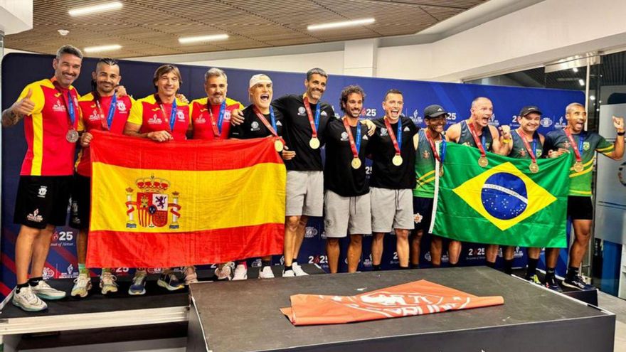 Bomberos de A Coruña, campeones del mundo en subir escaleras