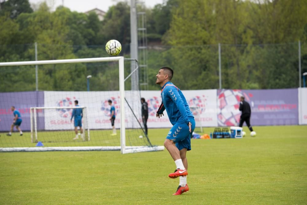 Entrenamiento del Real Oviedo