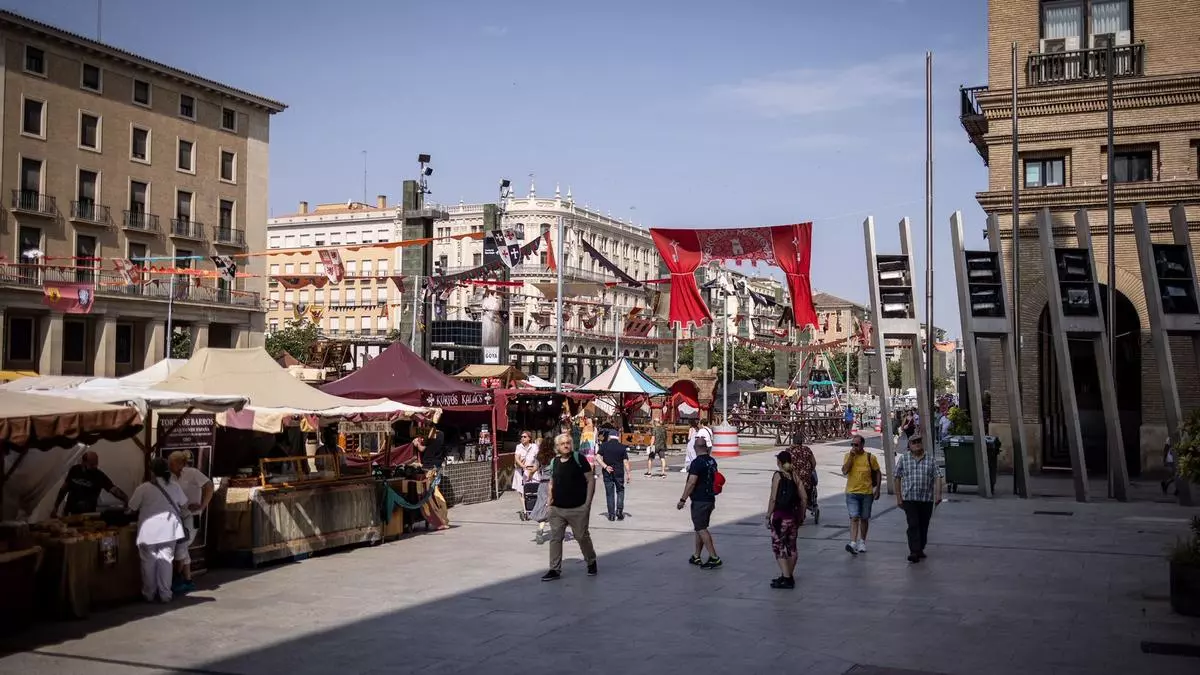 Zaragoza vuelve a remontarse a la Edad Media con el Mercado de las Tres Culturas
