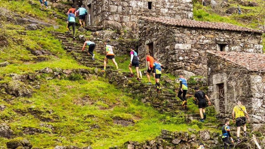 Miguel Araújo, el más fuerte en el Trail Muiños do Folón