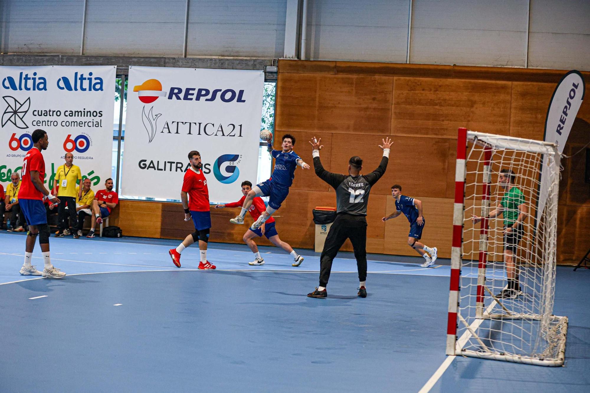 Fase de ascenso a la División de Honor Plata: OAR Attica 21 29 - 28 Sant Joan